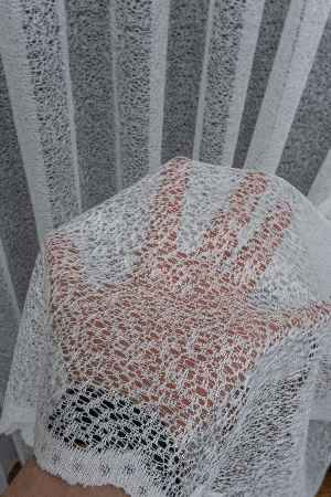 Salon - File Tül - Ağ Tül - Modern Tül - Tasarım Tül- Ekru