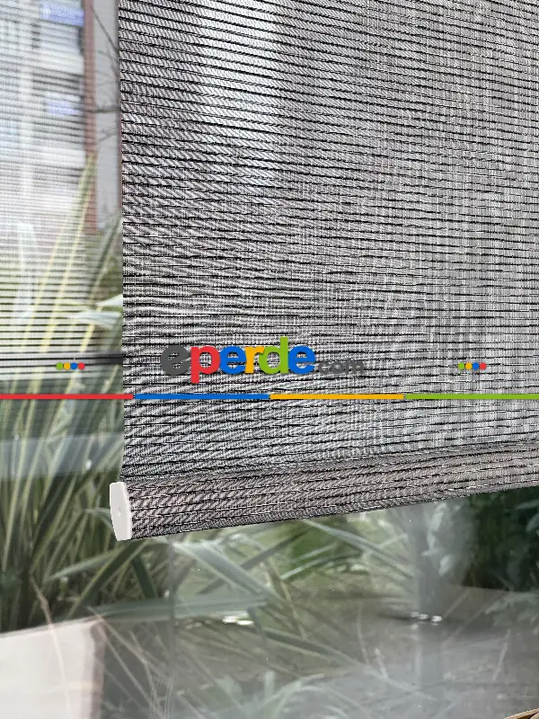 Çiftli Sistem Tül Stor Perde, Standart Metal Kasalı Yüksek Kalite Kornişe Kolay Montaj Seçenekli