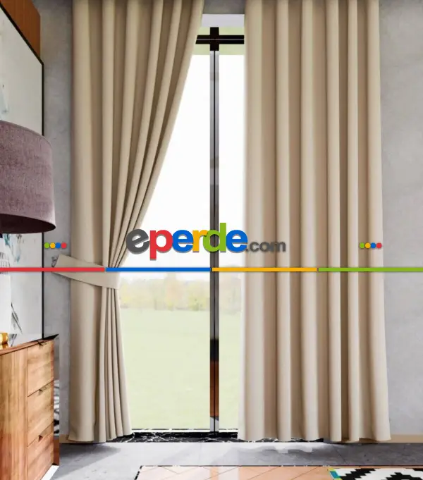 Yatak Odası - Blackout Güneşlik - Işık Geçirmez Karartma Perde - 1. Kalite - Çok Renkli