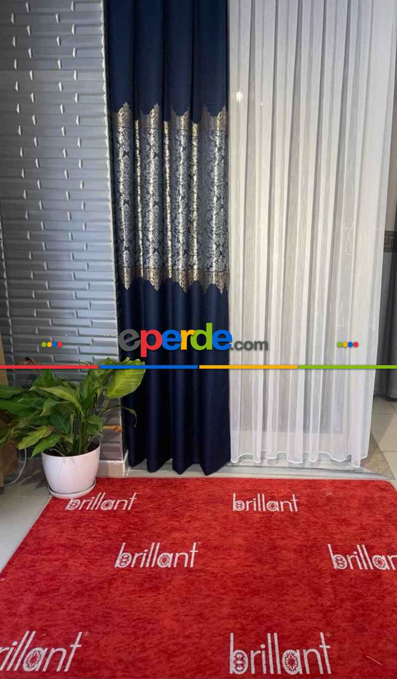 Brillant Şantuk Ağır Gramaj Ütü İstemez Yeni Sezon Tül Perde