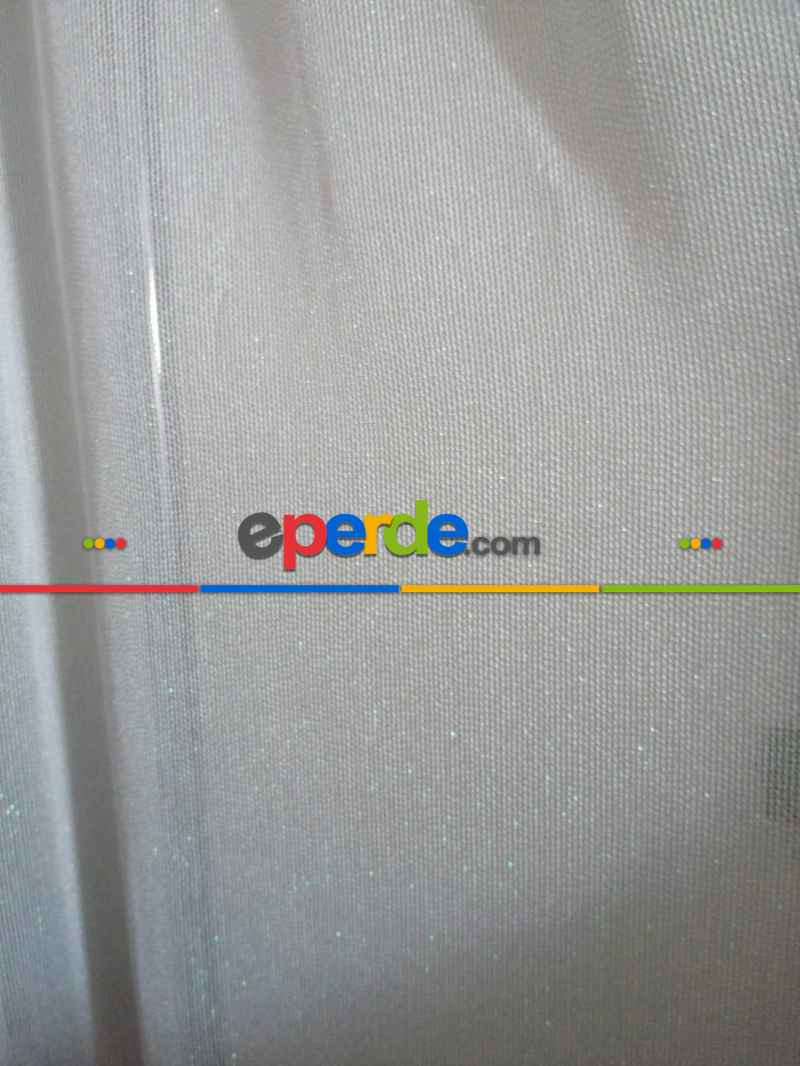 Yatak Odası - Leor Zırh Güneş Işığında Parlayan Tül Perde - Sedef