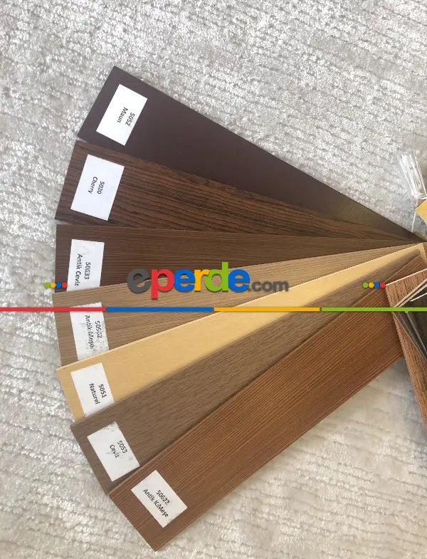 Ahşap Jaluzi Kurdelalı 50 Mm- Beyaz