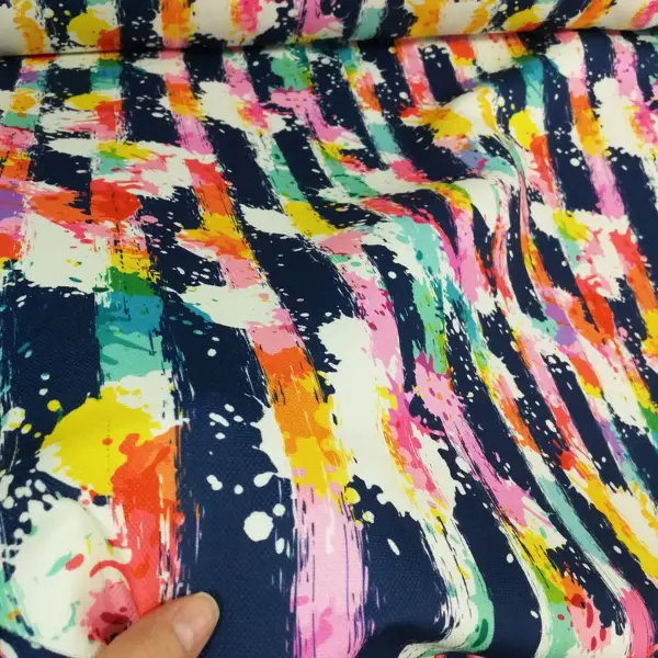 Suluboya Desenli Fon Perde Evm613 Kumaşı Kalındır Duck Bezi Değildir- Lacivert-Mavi-Kırmızı-Sarı-Beyaz-Pembe-Turuncu