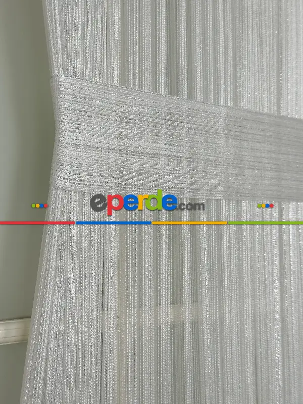 2025 Yeni Sezon Grz Gümüş Simli Briz Tül Perde