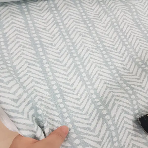 Sade Örgü Desenli Fon Perde Evm1127 Kumaşı Kalındır Duck Bezi Değildir- Beyaz