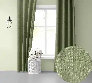 Ada Çayı Rengi Ada Fon Perde 51 Renk Seçeneği Perle Home Daily Series
