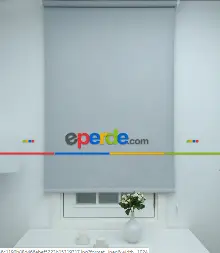 Oturma Odası Stor Perde - Açık Gri Mat Stor- Gri-füme-antrasit-gri Açık