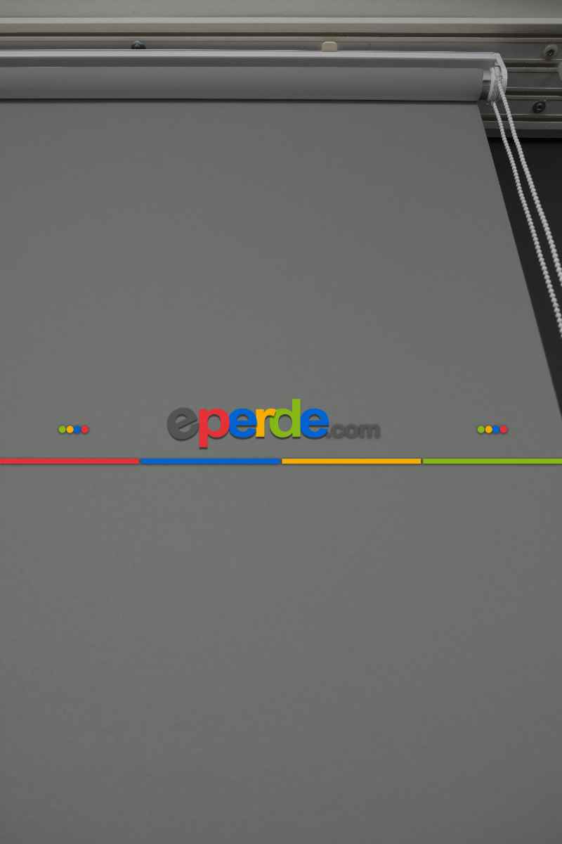 Açık Gri Renk Lazer Kesim Mat Stor Perde (ister Düz - İster Lazer Kesimli Satın Alın)