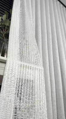 Ekru File Tül Perde, Ağır Gramajlı Premium Seri