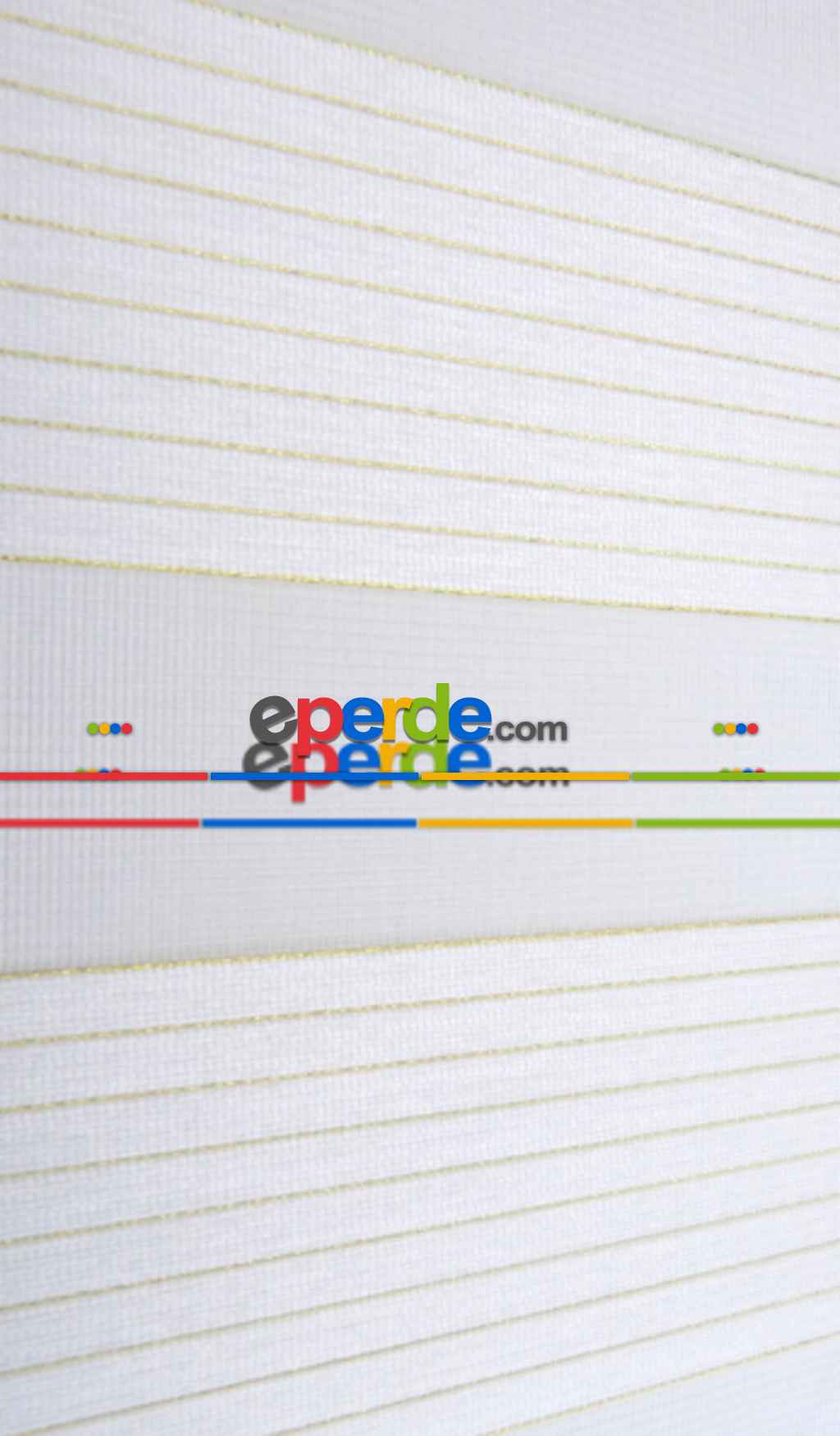 Salon Zebra Perde - Bambu Krem Altın Simli Zebra Perde- Krem