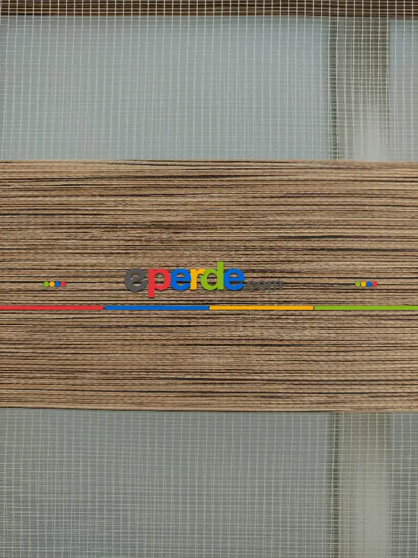 #üreticifirma %40 Indirimli !!! Kahverengi Bambu Zebra Perde Ozel Fiyat- Kahverengi