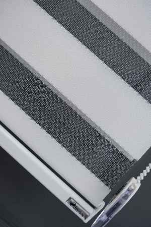 Mutfak Zebra - Ekru Renk Düz Zebra, Mekanize Perde