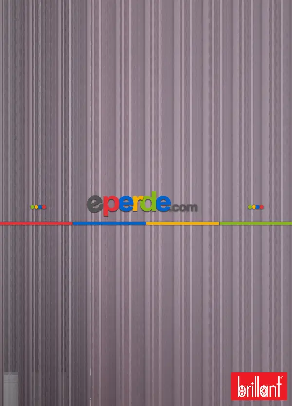 Brillant Akıllı Tül Perde Lila Renkli Tül Dikey Zebra Perde Düz 1. Kalite