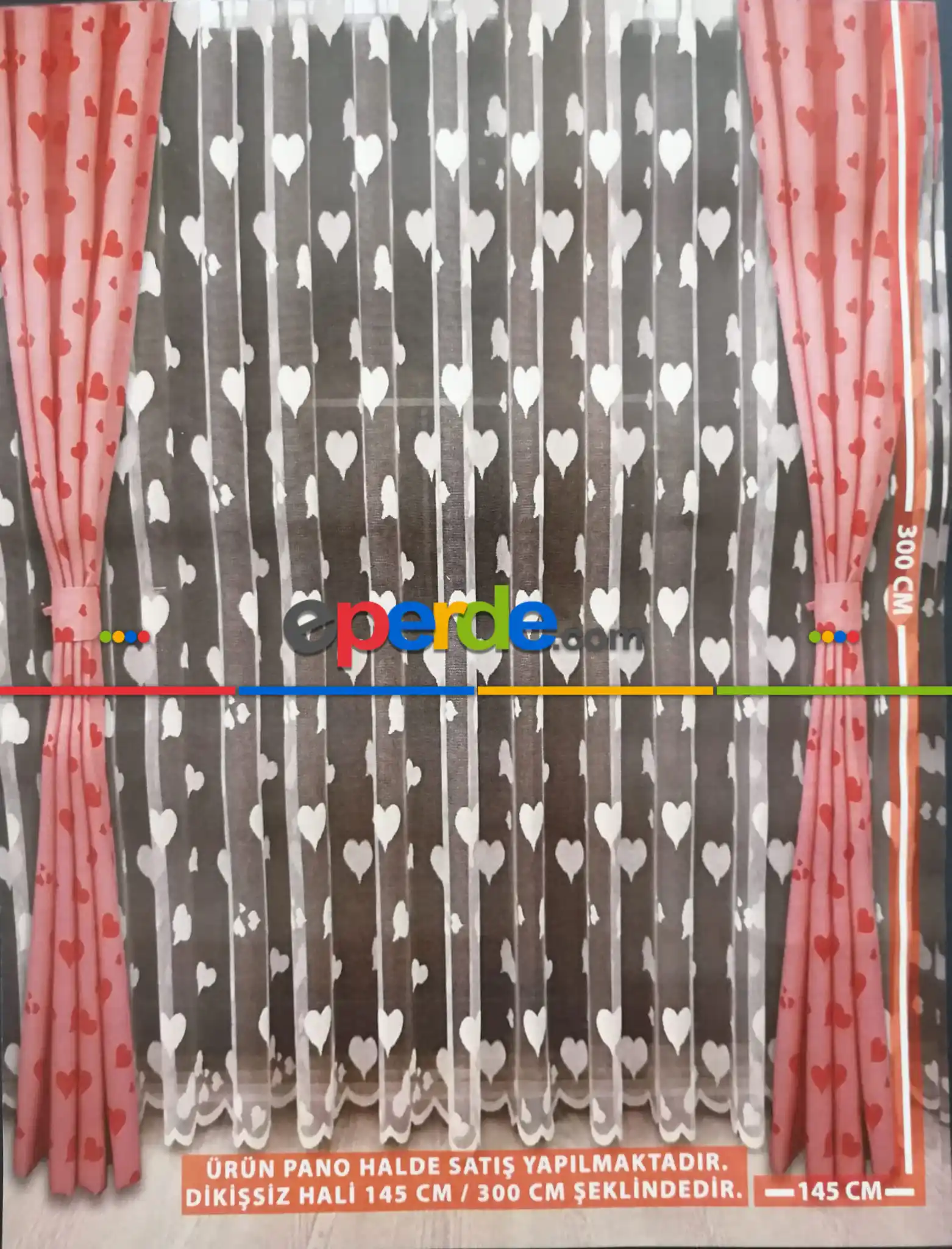 Milano Çocuk Odası Kalpli Pano Fon - Pembe 50cm X 1cm 