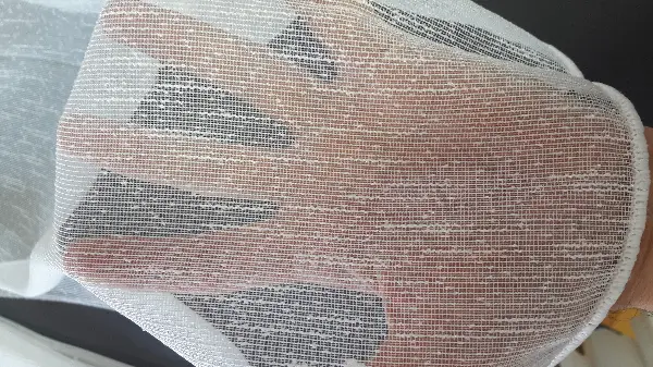 Salon Tül Çise Şantuk Ekru Tül - Kurşunlu Tül