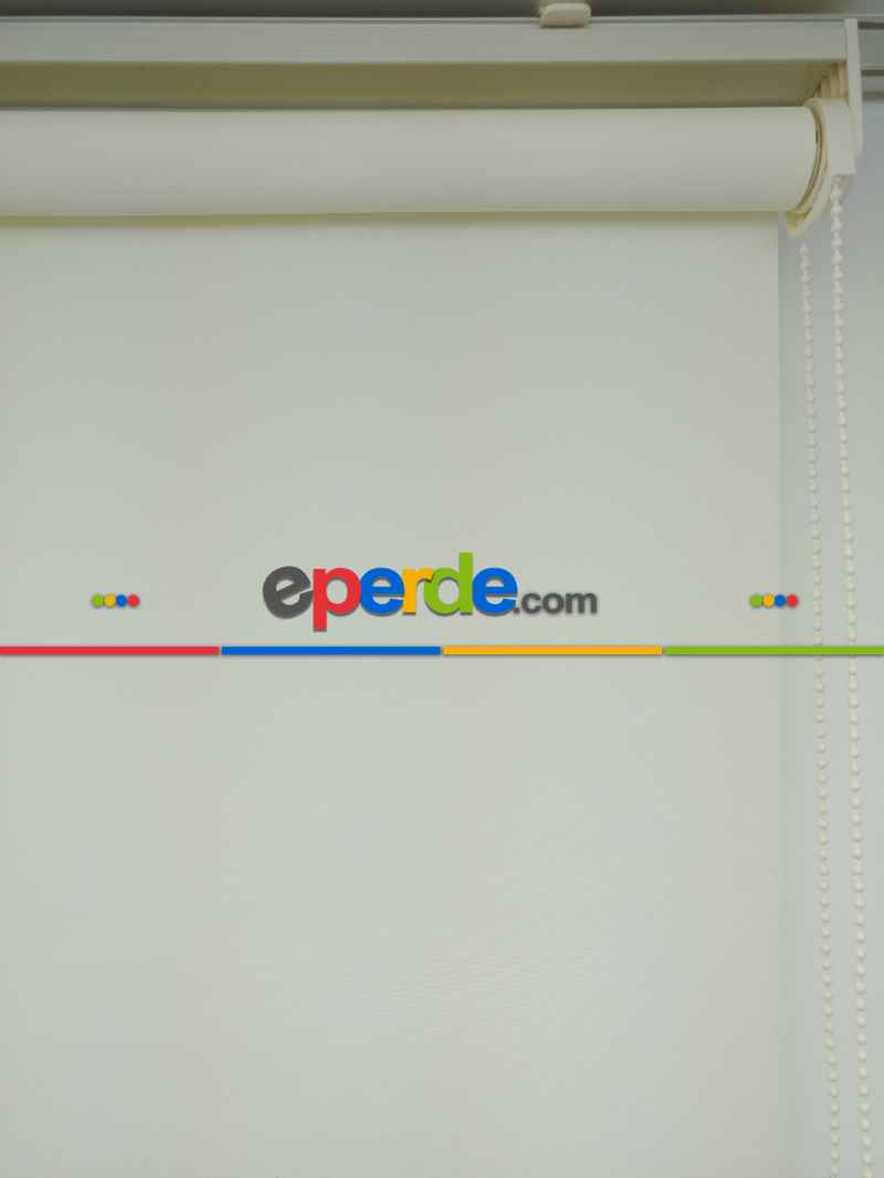 Mutfak Stor - Yıkanabilir Pvc Mat Stor Perde - Ekru 1. Kalite- Krem Açık-ekru