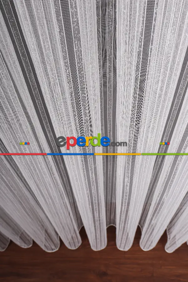 Sedef Şerit Keten Tül Perde Akdz 1029