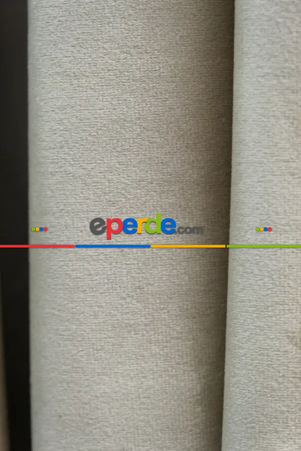 Salon Fon Perde - Orjinal Örme İpek Kadife (ithal)-  Çok Renkli 3