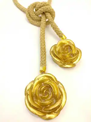 Gold Rose Braçol Perde Bağı Fon Bağı- Roze Gold