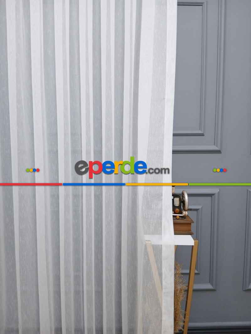 Oturma Odası - Exculusive Mimoza Ütü İstemez Kırışmaz Sade Tül Perde