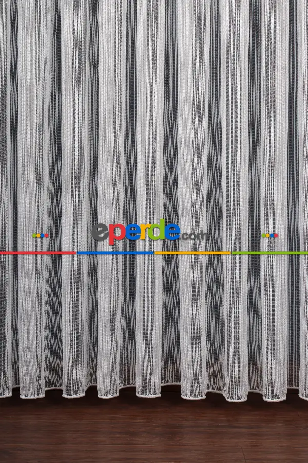 Taraklı Düz Tül Perde Ütü Istemez