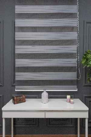 Zebra Perde - Geniş Pileli Zebra Perde