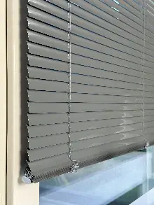 Mutfak Jaluzi - Koyu Gri Antrasit Alüminyum Jaluzi Perde - 25mm