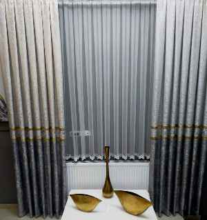 Brillant Pano Fon Perde Orjinal Brillant Gallery Liva Boner Serisi 1. Kalite- Gri Açık