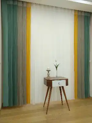 1. Kalite Çizgili Tül Dikey Zebra Perde - Ft-27 Çağla Yeşili , Ft-09 Elegans , Ft-16 Hardal , Ft-02 Ekru- Krem Açık-yeşil Koyu Yeşil-kahve Açık-mint-hardal Sarısı