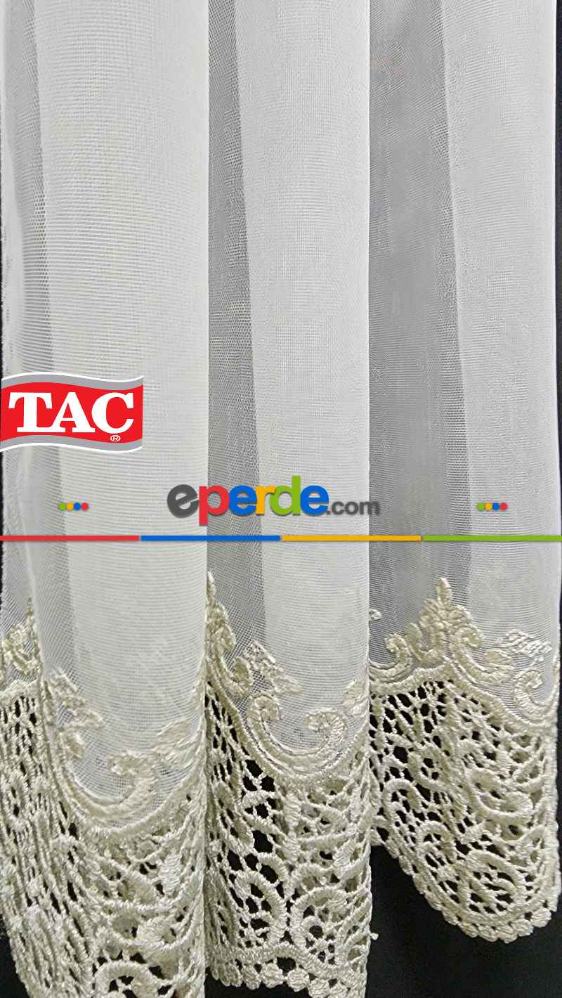 Taç Exculusive Premium Ütü İstemez Devin Tasarım Tül