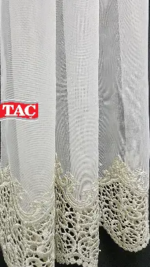 Taç Exculusive Premium Ütü İstemez Devin Tasarım Tül