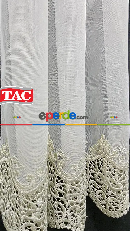 Taç Exculusive Premium Ütü İstemez Devin Tasarım Tül