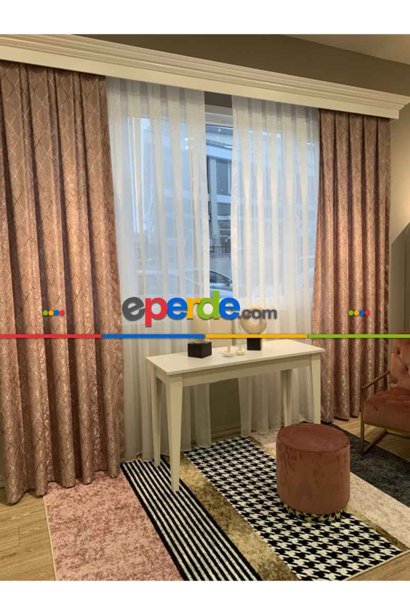 Brillant Fon Perde Livalorent Yeni Model Renk Tasarım Kanat Perde Yan Perde