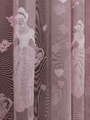 Çocuk Odası Tül Perde - Pembe Tül Perde Sindirella- Pembe