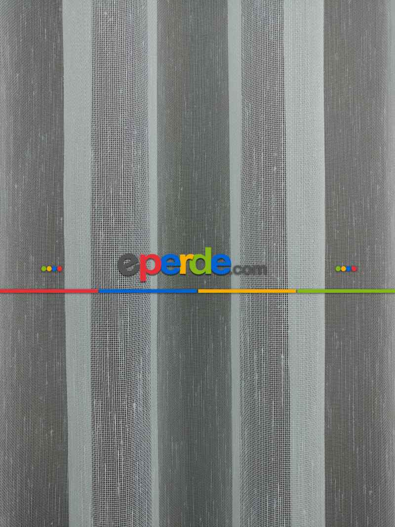 Mutfak Tül Perde - Mutfak Perdesi- Krem Açık