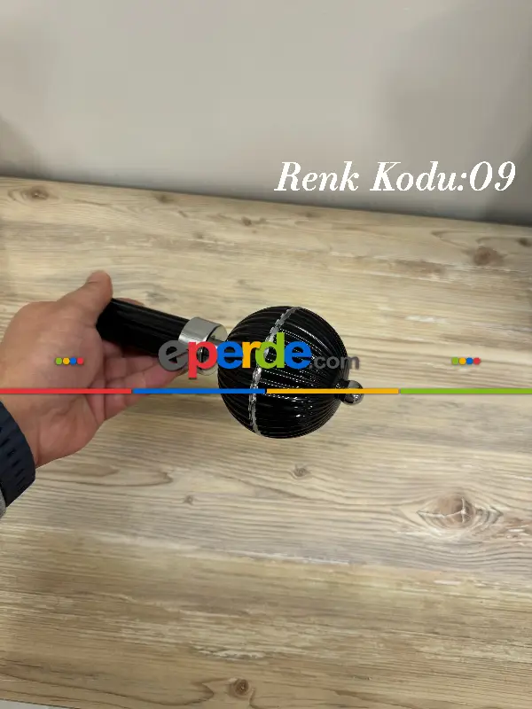 Metal Rustik Perdelik - 9 Renk Seçeneği