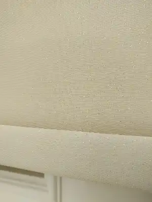 Yıkanabilir Pvc Simli Lüx Stor Perde - Koyu Krem 1. Kalite- Krem Koyu