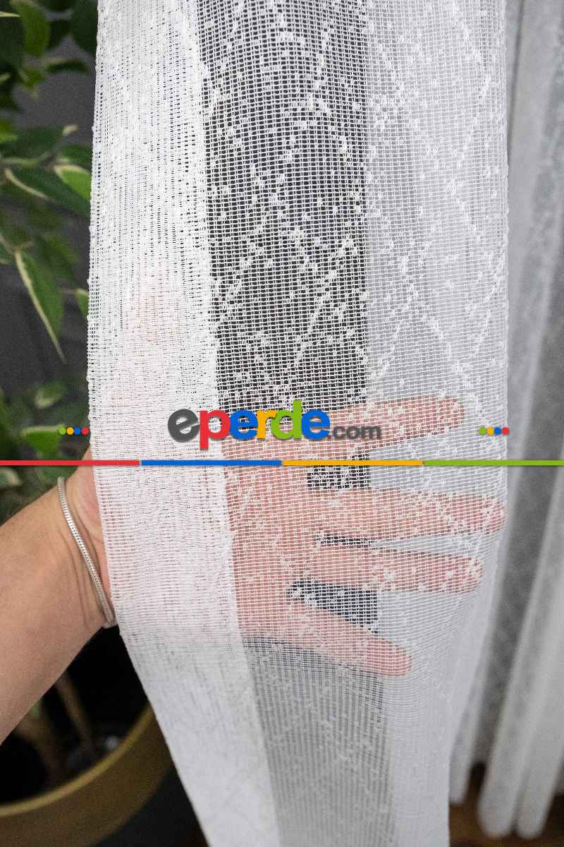 Fransız Dantel Tül Perde - Yüksek Kalite