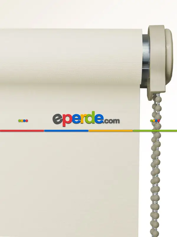 Oturma Odası Stor Perde - Stor Perde Mat Serisi (pvc Kaplama) 5266- Krem Açık