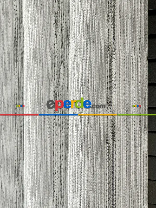 Mutfak Çizgili Tül Perde - Ürün Videosu Açıklamada Vardır