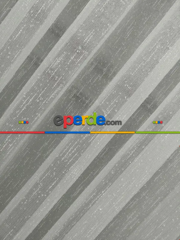 Ekru Elit Şantuk Düz Tül Perde Özel Seri - Ütü İstemez