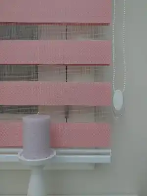 Zebra Perde Pembe Perde - Pembe