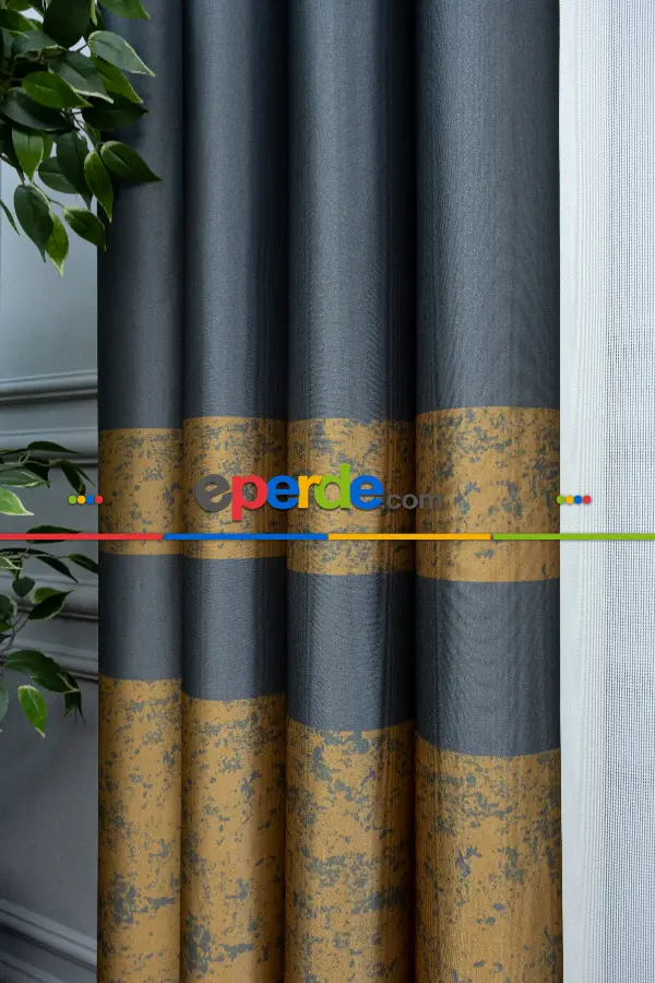 Lens Akıllı Dikey Tül Perde Bulut-13- Çok Renkli 2