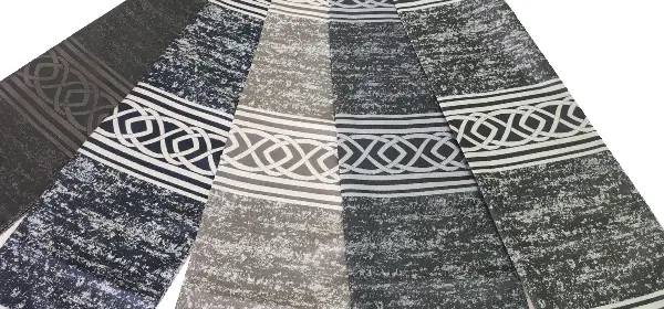 Siyah Gri, Taç Bordürlü Pano Fon Perde, Adet Fiyatıdır, İstediğiniz Boy Ölçüsünde Dikilir, Eni 70 İla 100cm Arası Seçenekler, Sık Piledir 70cm X 290cm 