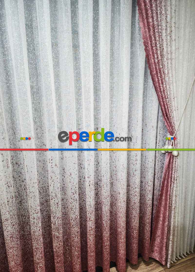 Pudra Püskürtme Tül Fon Perde