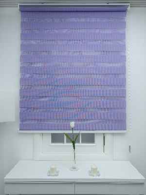 %40 Indirimli !!! Lila Düz Zebra Perde 70x200cm- Lila