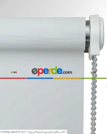 Beyaz Mat Stor Perde- Beyaz