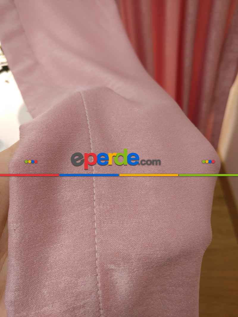Soft Pembe Fon Perde (150)- A.pudra-pembe