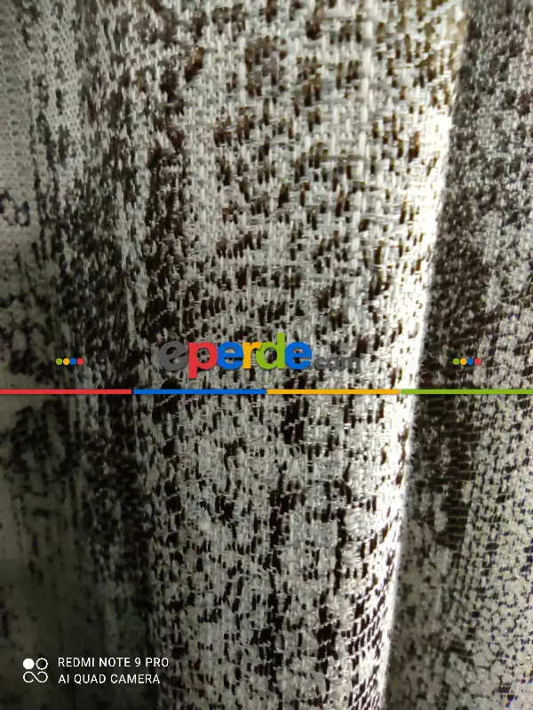 Jakarlı Fon Perde- Çok Renkli 2