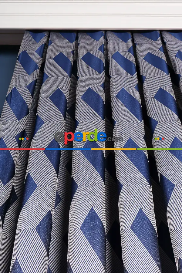 Yatak Odası - Savey Jakar Dokuma Fon Perde